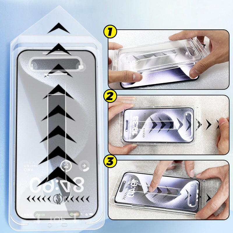 📱Quick-Apply Dust-Proof Screen Protector