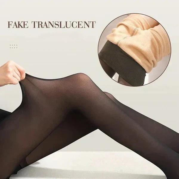 💖🔥Hot Sale-60% OFF🔥Flawless Legs Fake Translucent Warm Tights