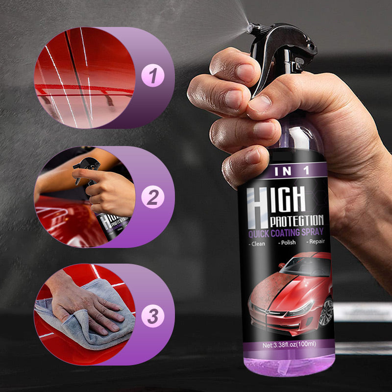 🔥HOT SALE💕High-protection fast automotive coating spray