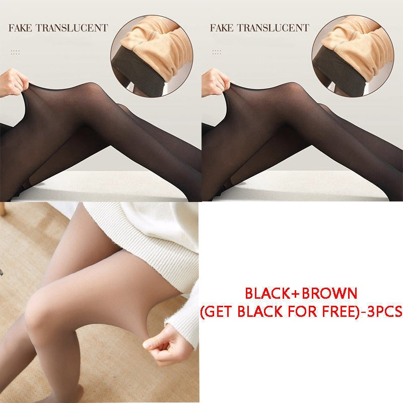 💖🔥Hot Sale-60% OFF🔥Flawless Legs Fake Translucent Warm Tights