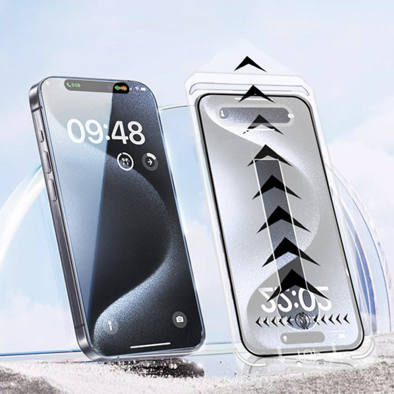 📱Quick-Apply Dust-Proof Screen Protector