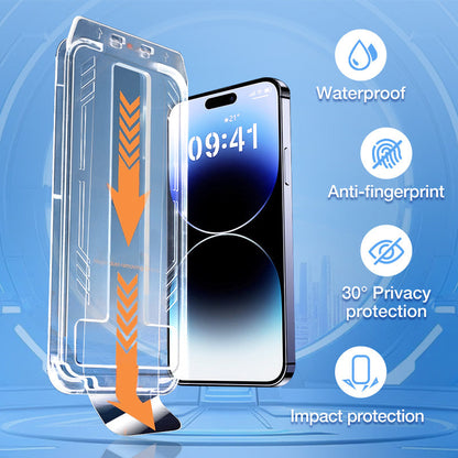 🔥Buy 1 Get 1 Free🔥 iPhone Tempered Anti-Peeking Screen Protector - No Bubbles No Dust