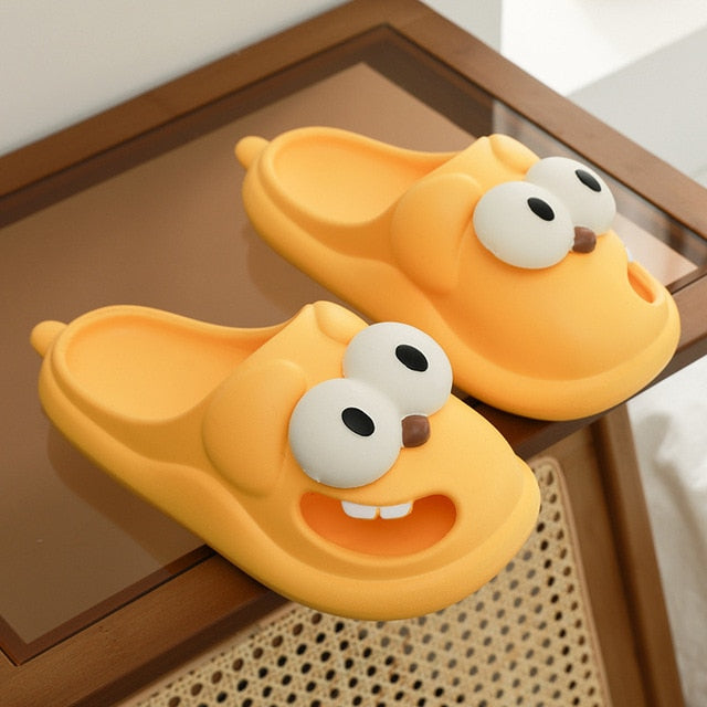 Cartoon Dog Slippers