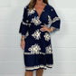 Vestido estampado de verano para mujer