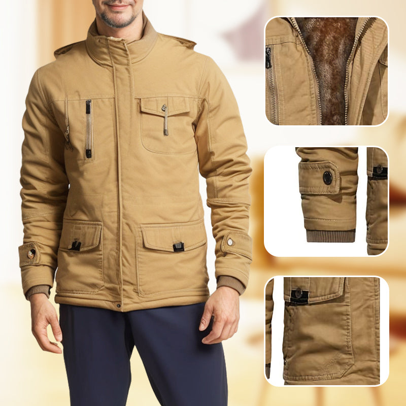 🔥Limited Time 50% OFF🔥Men’s Winter Cargo Jacket with Hood